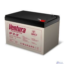АКБ Ventura GP 12-12 12V/12Ah {S63 (F2), ДхШхВ 151х98х100мм, 3.45кг, срок службы 6-9 лет}