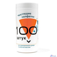 Konoos KBU-100 Салфетки для комп. техники в банке, 100 шт.