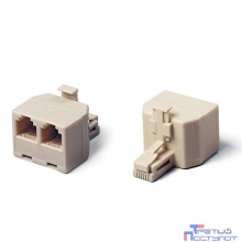 Cablexpert US-12 Разветвитель US-12 RJ45 8P8C (джек) -> 2x8P8C (розетки)