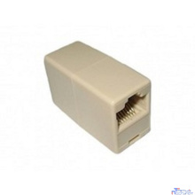 VCOM VTE7713-1/10 Модуль RJ-45 - RJ-45 проходной, кат. 5e (10 шт. в уп-ке), блистер [693751088607]