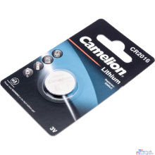 Camelion CR2016 BL-1 (CR2016-BP1, батарейка литиевая,3V) (1 шт. в уп-ке)