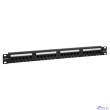 Exegate EX256752RUS Патч-панель UTP 19" 24 port кат.5e Exegate  разъём KRONE&110 (dual IDC), 1U