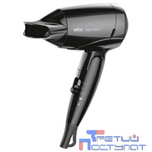 BRAUN HD130 Фен, 1200Вт черный