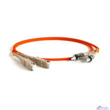 Hyperline FC-D2-50-SC/­PR-ST/­PR-H-10M-LSZH-OR Патч-корд волоконно-оптический (шнур) MM 50/­125, ST-SC, 2.0 мм, duplex, LSZH, 10 м