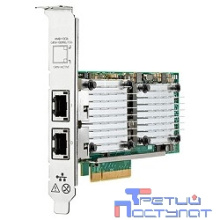 HP 656596-B21 Ethernet Adapter, 530T {2x10Gb, PCIe(2.0), Broadcom, for Gen8/Gen9-servers}