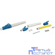 Hyperline LC-SM-3 Разъем клеевой LC, SM(для одномодового кабеля), 3 мм, (белый)