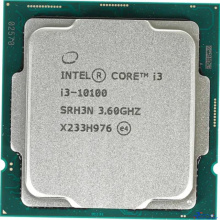 CPU Intel Core i3-10100 Comet Lake OEM {3.6GHz, 6MB, LGA1200}
