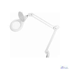 Rexant 31-0503 Лупа на струбцине  , круглая, 5D, с подсветкой 108 LED, белая