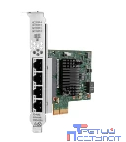 Сетевой адаптер/ Broadcom BCM5719 Ethernet 1Gb 4-port BASE-T Adapter for HPE