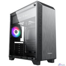 GameMax Корпус Nova N5 (ATX, Черн, USB 3.0, Зак.стекло, 1*120мм вент, без БП)