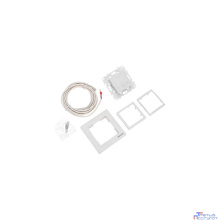 Rexant (51-0577) Терморегулятор цифровой RX-44W сенсорный, программируемый, с Wi-Fi, белый (совместим с рамкой Schneider, Legrand, ABB, Gira)