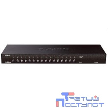 D-Link KVM-450/C1A 16-портовый переключатель KVM с портами PS2/USB