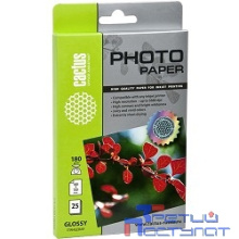 CACTUS GA618025 Фотобумага глянцевая, 10x15, 180 г/м2, 25 листов