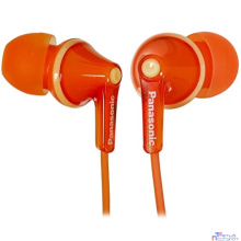 Panasonic RP-HJE125E-D вкладыши канальные, оранжевые