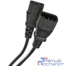Telecom TE001-CU0.75-3M Кабель UPS - устройство 220V (IEC-320-C13/C14) <VDE>3G0,75mm2 ,3,0m, медь,Telecom <TE001-CU0.75-3M>