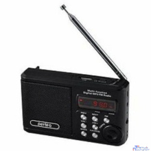 Perfeo мини-аудио Sound Ranger, FM MP3 USB microSD In/Out ридер, BL-5C 1000mAh, черный (PF-SV922BK) [PF_3184]