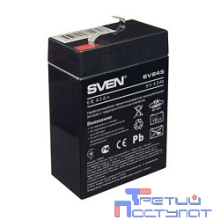 Sven SV 645 (6V 4.5Ah) батарея аккумуляторная