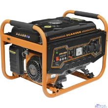 Генератор CARVER PPG- 2500 бензин [01.020.00009] { (LT-168, 2,1/2,3кВт, 220В, бак 15л, обмотка медь)16шт/пал }