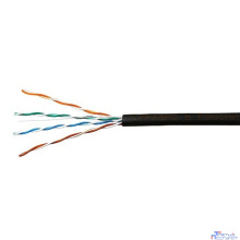 SkyNet Кабель UTP outdoor 4x2x0,51, медный, FLUKE TEST, кат.5e, однож., (100м) box, черный [CSP-UTP-4-CU-OUT/100]