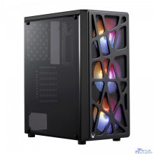 Корпус Formula MANA черный без БП ATX 6x120mm 2xUSB2.0 1xUSB3.0 audio bott PSU