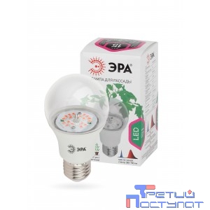 Эра Б0039069 Фитолампа для растений светодиодная FITO-10W-RB-E27-K красно-синего спектра 10 Вт Е27