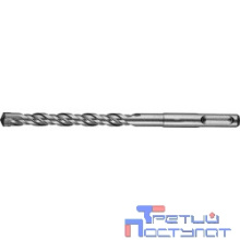 Бур по бетону SDS-Plus ЗУБР "МАСТЕР", 2 резца, спираль 4С, 10х160мм [29315-160-10]