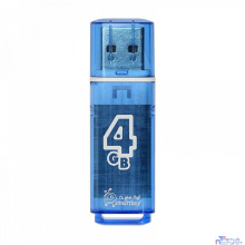 Smartbuy USB Drive 4GB Glossy series Blue (SB4GBGS-B)