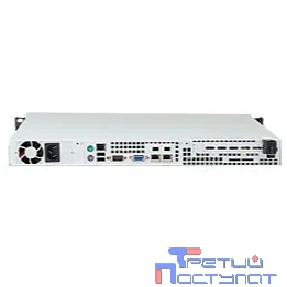 Supermicro CSE-512F-350B1 Black 1U 512 Chassis W/ 350W PWS,HF,RoHS/REACH