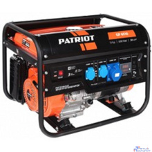 Генератор бензиновый PATRIOT  GP 6510 [474101565] {Двигатель: 4т, OHV, АИ-92, 389 сс, 13 л.с; Мощность ном/макс: 5.0/5.5 кВт; Объём бака: 25 л; Розетки: 2 евро 16А,1 евро 32А; Вес: 71 кг;}