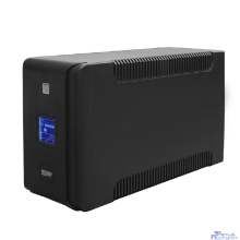 ИБП HIDEN EXPERT ULI1000C 1000ВА/600Вт {Линейно-интерактивный, 8xIEC C13 LCD, USB, встроенные АКБ 2x12B/7Ач}