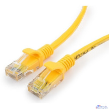 Cablexpert Патч-корд медный UTP PP10-0.25M/Y кат.5, 0.25м, литой, многожильный (желтый)