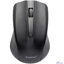 Exegate EX279045RUS Беспроводная мышь ExeGate SR-9023 <black, optical, 3btn/scroll, 1200dpi, USB> Color box