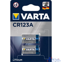 VARTA CR123A/2BL 6205  (2 шт. в уп-ке)