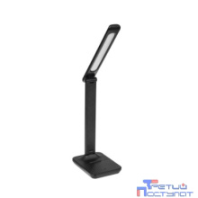 Rexant 609-005 Светильник настольный REXANT Click Skin на основании, LED, 7 Вт 2700-6500 К, диммируемый 3 ступени, заряжаемый (автономный режим 3 часа), корпус с эффектом тиснения кожи