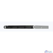 QNAP TS-464U-RP-4G NAS 4 HDD trays, rackmount 1U, 2 PSU. 4-core Intel Celeron N5105/N5095 up to 2.9 GHz, 4 GB RAM (1 x 4 GB) up to 16 GB (2 x 8GB), 2.5 Gigabit Ethernet x 2, 4xUSB, 1xHDMI . PCIe Gen 3