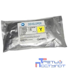 Konica minolta DV-512Y Девелопер, Yellow {C224/C284/C364/C454/C554/е-серия}