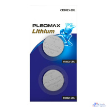 Pleomax CR2025-2Bl Lithium (60/240/43200) (2 шт. в уп-ке)