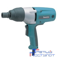 Makita TW0350 Гайковерт ударный [TW0350] {400Вт,2200у\м,350Нм,квадрат 1\2",2.9кг,чем,М12-М22}