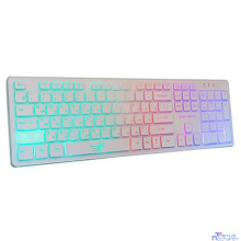 Dialog Gan-Kata Клавиатура KGK-17U WHITE - игровая с RGB-подсветкой, USB, белая