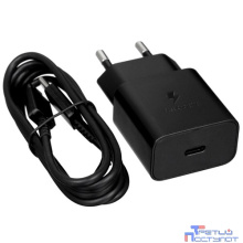 Сетевое зар./устр. Samsung EP-T1510X 2A+1.67A PD для Samsung кабель USB Type C черный (EP-T1510XBEGRU)