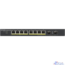 ZYXEL GS1900-10HP-EU0102F 8G 2SFP 8PoE+ 77W Коммутатор управляемый