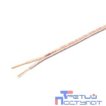 Акустический кабель Cablexpert CC-TC2x0,75-20M, прозрачный,  20 м, бухта
