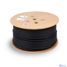Cabeus FTP-4P-Cat.5e-SOLID-OUT-LSZH-UV Кабель FTP (F/UTP), категория 5e, 4 пары (24 AWG), одножильный, экран - фольга, для внутренней и внешней прокладки (+75 C - -40 C), LSZ (305 м)