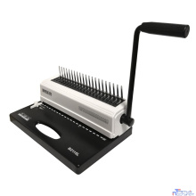 Переплетчик Office Kit B2115L A4/перф.15л.сшив/макс.450л./пластик.пруж. (4.5-51мм)