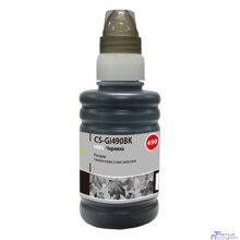 Cactus Чернила CS-GI490BK для Canon Pixma G1400/G2400/G3400, черный, 100мл