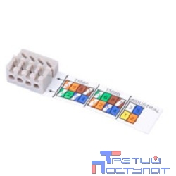 Hyperline PLUD-A-8P8C-S-C6A-SH Разъем полевой оконцовки RJ-45 (8P8C) под витую пару, угловой, для одножильного кабеля, toolless, категория 6A, экранированный, накручивающийся хвостовик, IDC