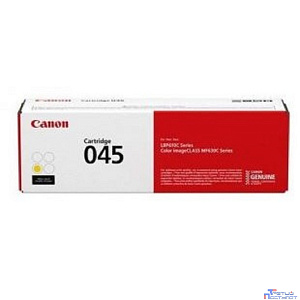 Canon Cartridge 045H Y 1243C002 Картридж для i-SENSYS MF630.  Жёлтый. 2 200 страниц