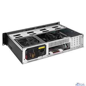 Exegate EX297712RUS Серверный корпус ExeGate Pro 2U300-04 <RM 19", высота 2U, глубина 300, БП 1000PPH-SE, USB>