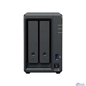 Synology DS725+ СХД настольное исполнение 2BAY NO HDD