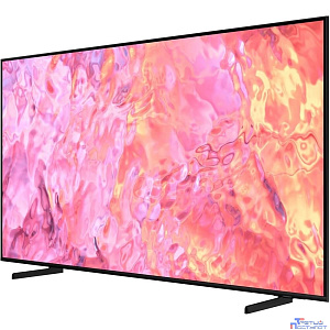 Samsung 75" QE75Q60CAUXRU Q черный {Ultra HD 60Hz DVB-T2 DVB-C DVB-S2 USB WiFi Smart TV (RUS)}
